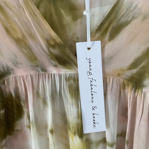 Young fabulous & broke, Tie Dye Mini Dress, Size XS - Picture 4 of 7
